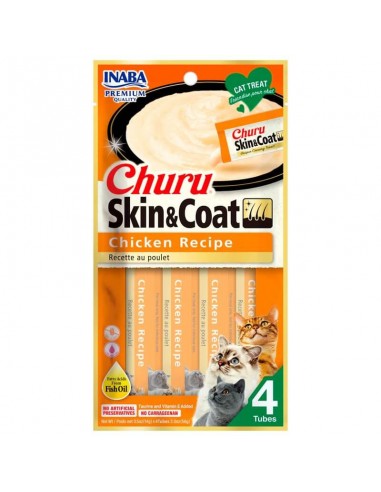 Churu Skin & Coat Pollo Gatos 56 grs.
