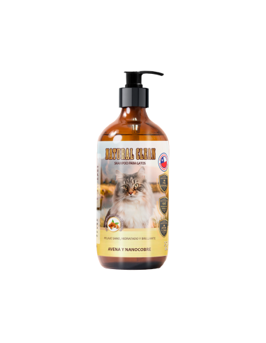 Natural Food Shampoo Gatos 250 ml.