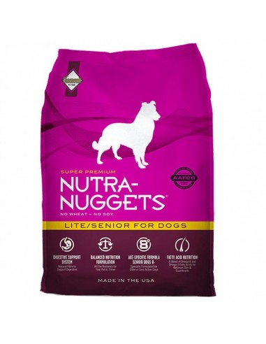 Nutra Nuggets Lite Senior 15 kg.