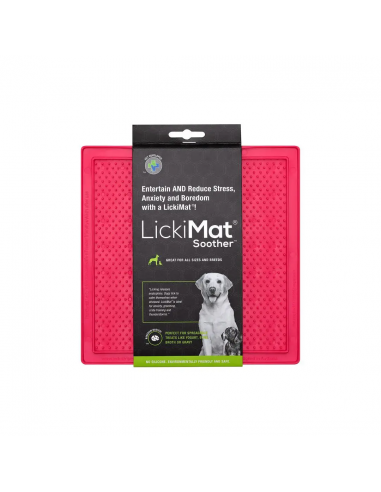 LickiMat Soother Pink Perros